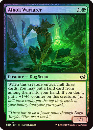Ainok Wayfarer (TDM) (134) / Foil