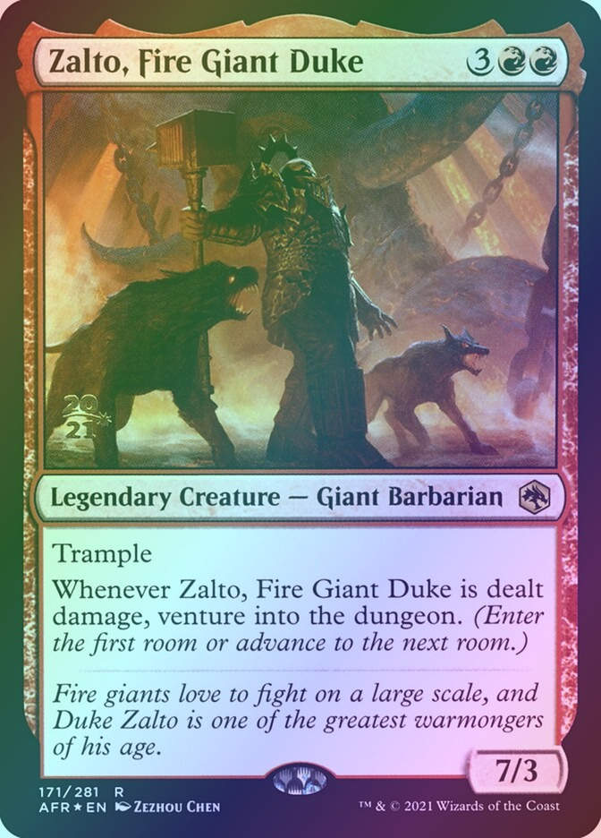 Zalto, Fire Giant Duke (PAFR) (171s) / Foil