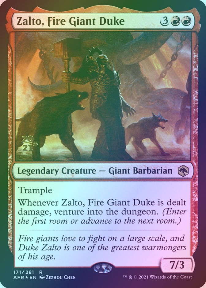 Zalto, Fire Giant Duke (PAFR) (171s) / Foil