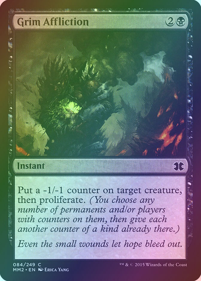 Grim Affliction (MM2) (84) / Foil