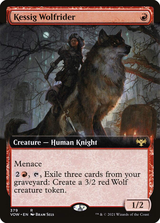 Kessig Wolfrider (VOW) (379) / Extended Art