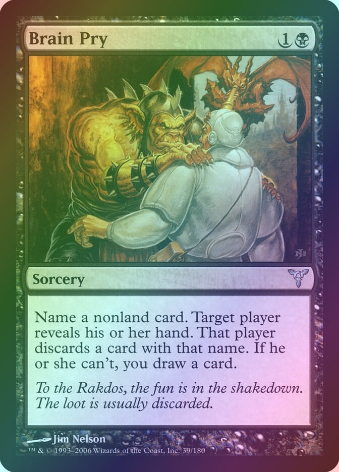 Brain Pry (DIS) (39) / Foil