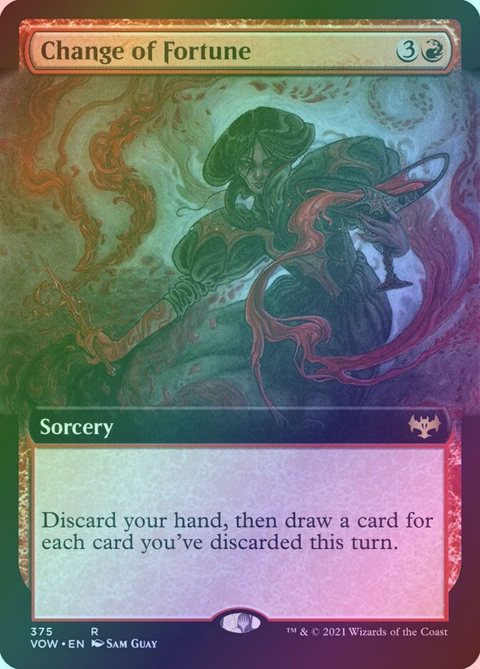 Change of Fortune (VOW) (375) / Extended Art / Foil