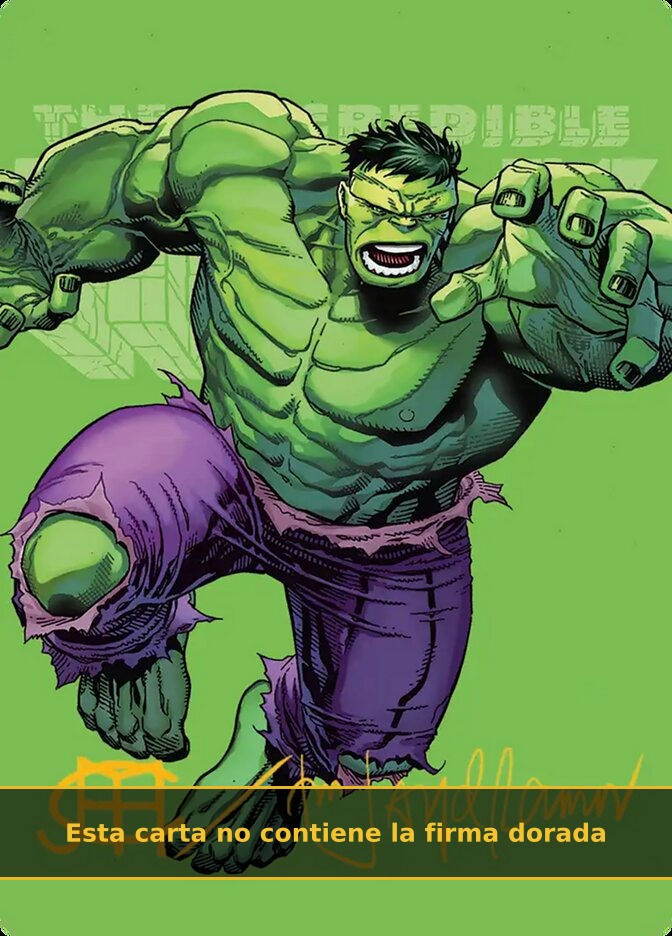 The Incredible Hulk (AMSH) (28) / No Firmada