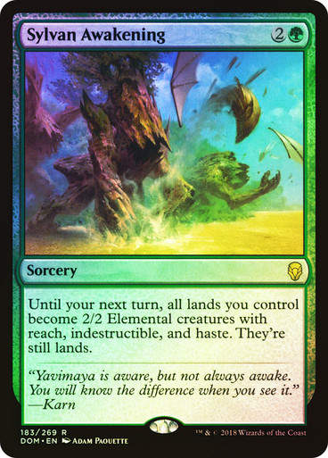 Sylvan Awakening (DOM) (183) / Foil