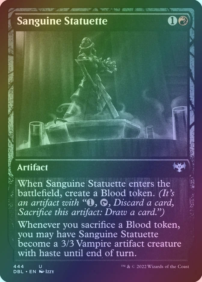 Sanguine Statuette (DBL) (444) / Foil