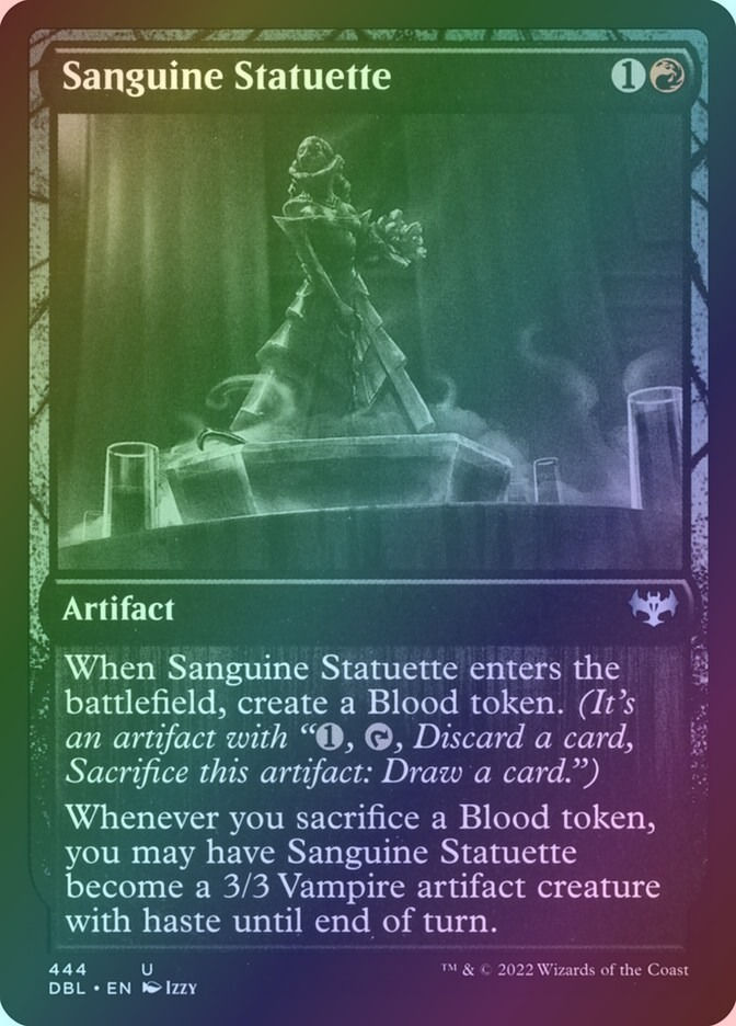 Sanguine Statuette (DBL) (444) / Foil