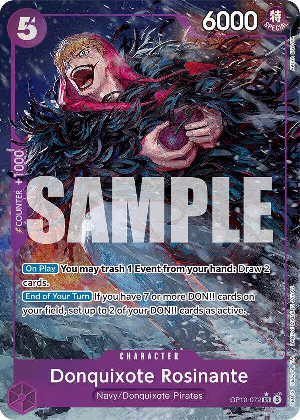Donquixote Rosinante (Parallel) (OP10-072) / Foil