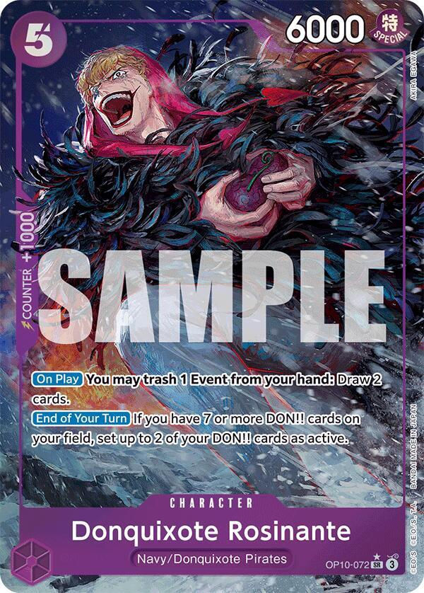 Donquixote Rosinante (Parallel) (OP10-072) / Foil