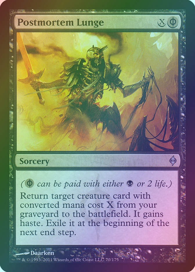 Postmortem Lunge (NPH) (70) / Foil