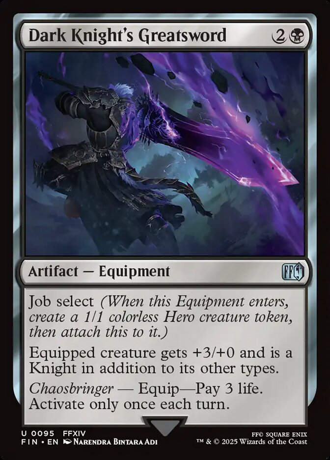 Dark Knight's Greatsword (FIN) (95)