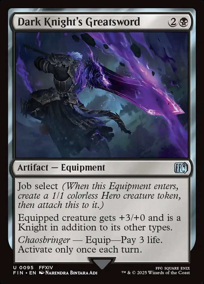 Dark Knight's Greatsword (FIN) (95)