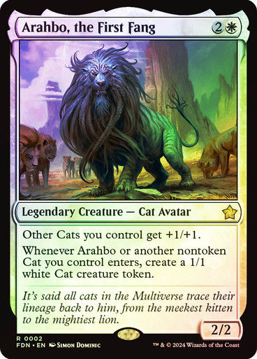Arahbo, the First Fang (FDN) (2) / Foil