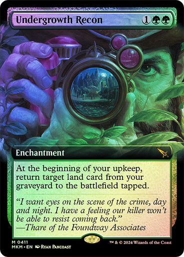 Undergrowth Recon (mkm) (411) / Extended Art Foil