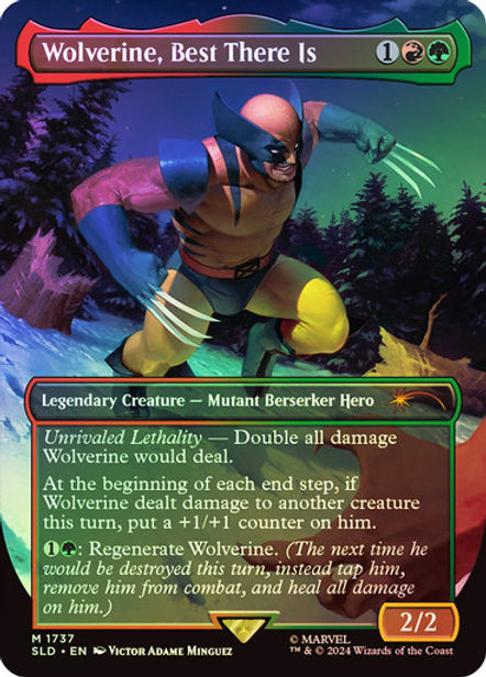 wolverine best there is mtg card Wolverine, Best There Is Alt-Art Cards : r/mpcproxies