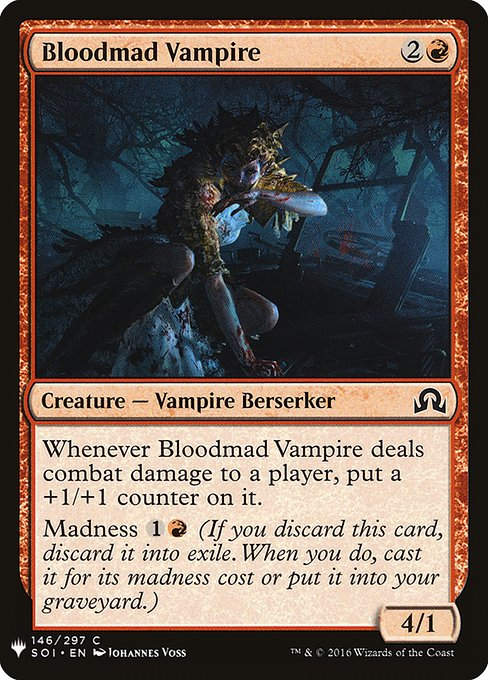 Bloodmad Vampire (PLST) (SOI-146)