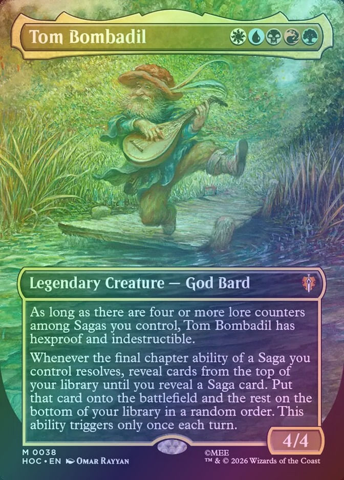 Tom Bombadil (HOC) (38) / Borderless / Foil