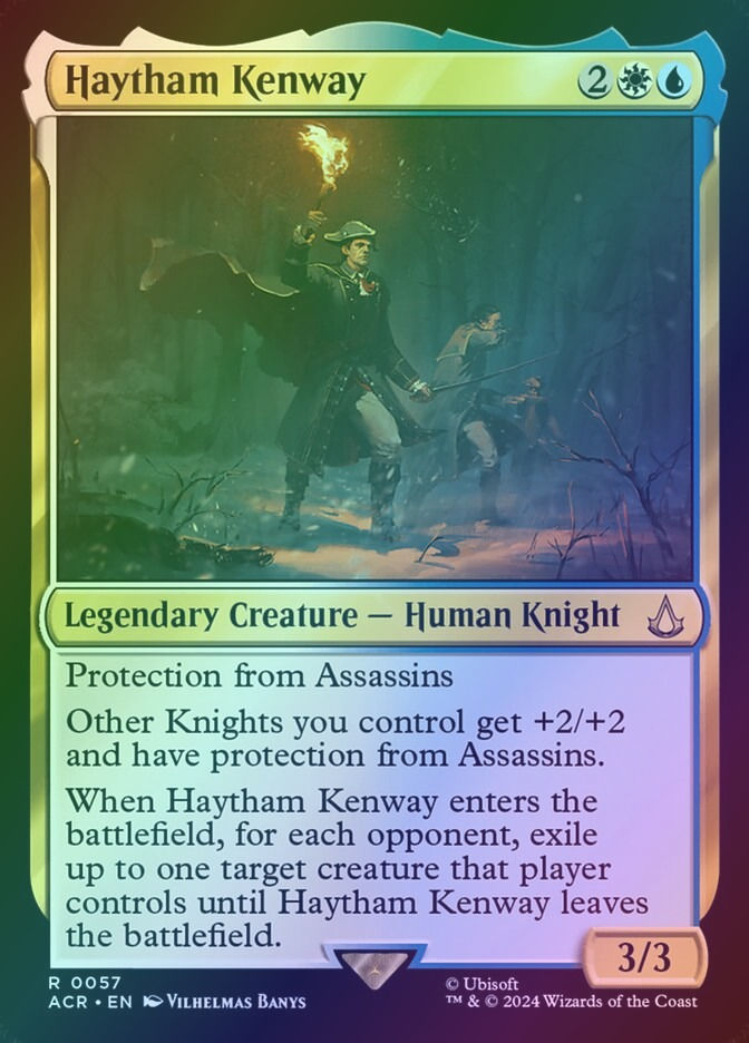 Haytham Kenway (ACR) (57) / Foil