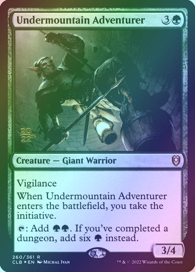 Undermountain Adventurer (PCLB) (260s) / Foil