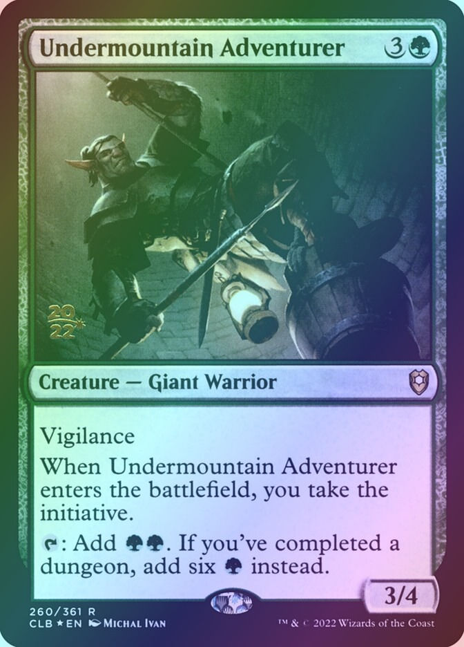 Undermountain Adventurer (PCLB) (260s) / Foil