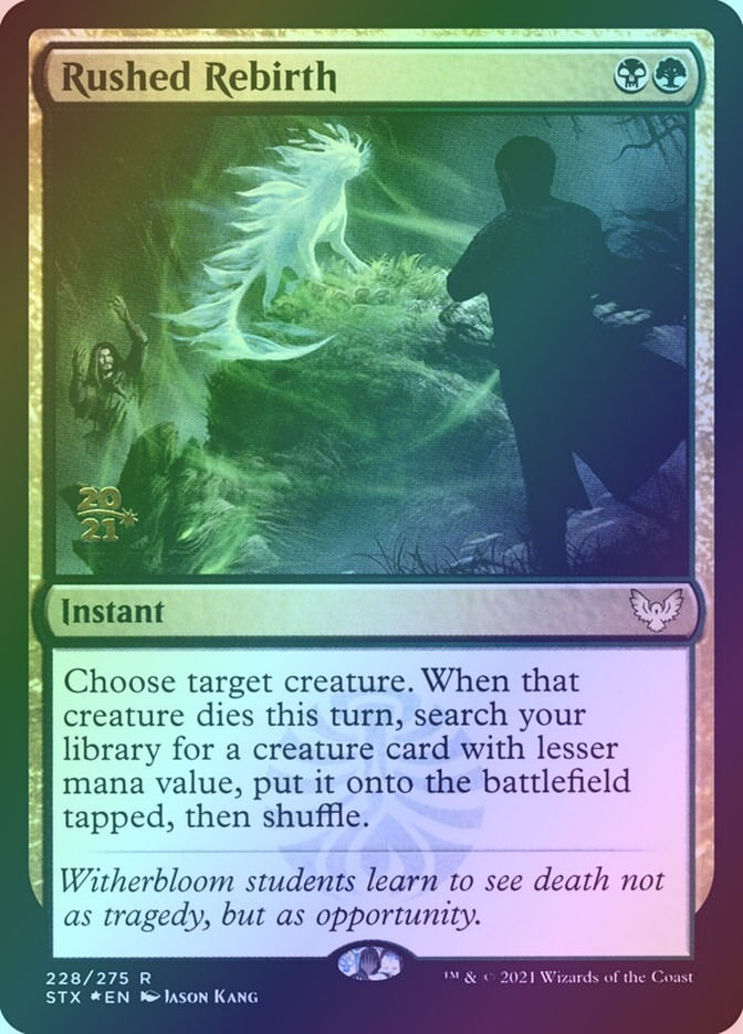 Rushed Rebirth (PSTX) (228s) / Foil