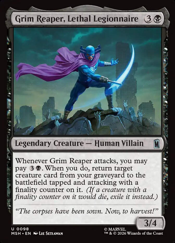 Grim Reaper, Lethal Legionnaire (MSH) (98)