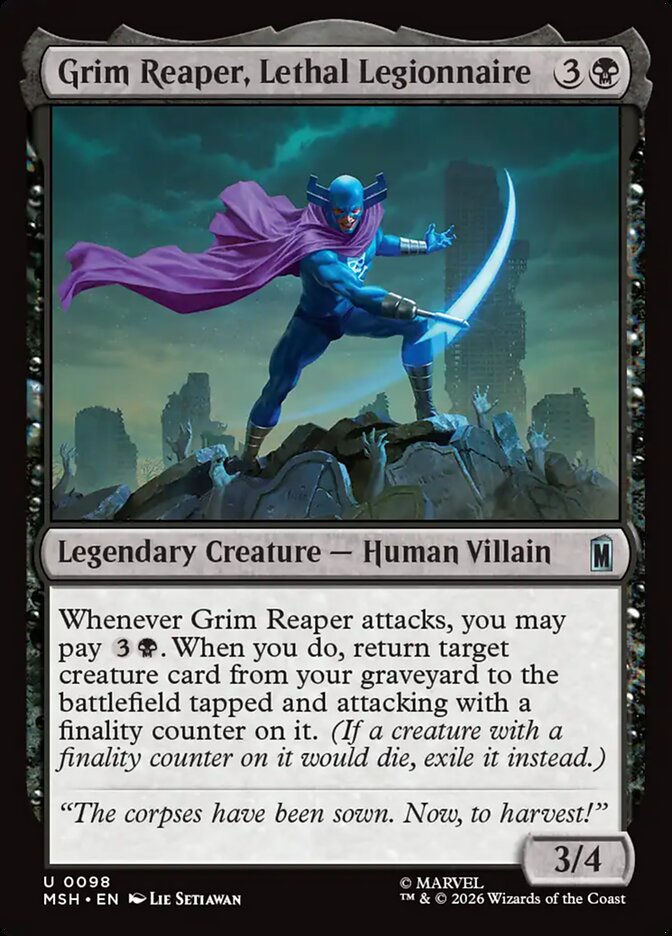 Grim Reaper, Lethal Legionnaire (MSH) (98)