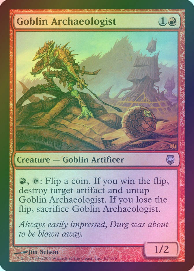 Goblin Archaeologist (DST) (63) / Foil