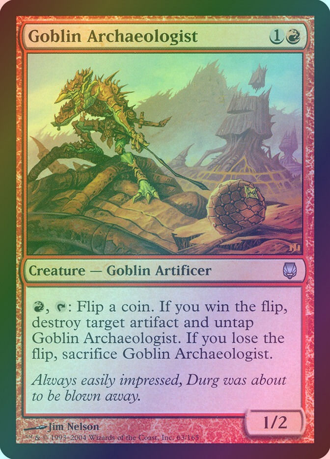 Goblin Archaeologist (DST) (63) / Foil