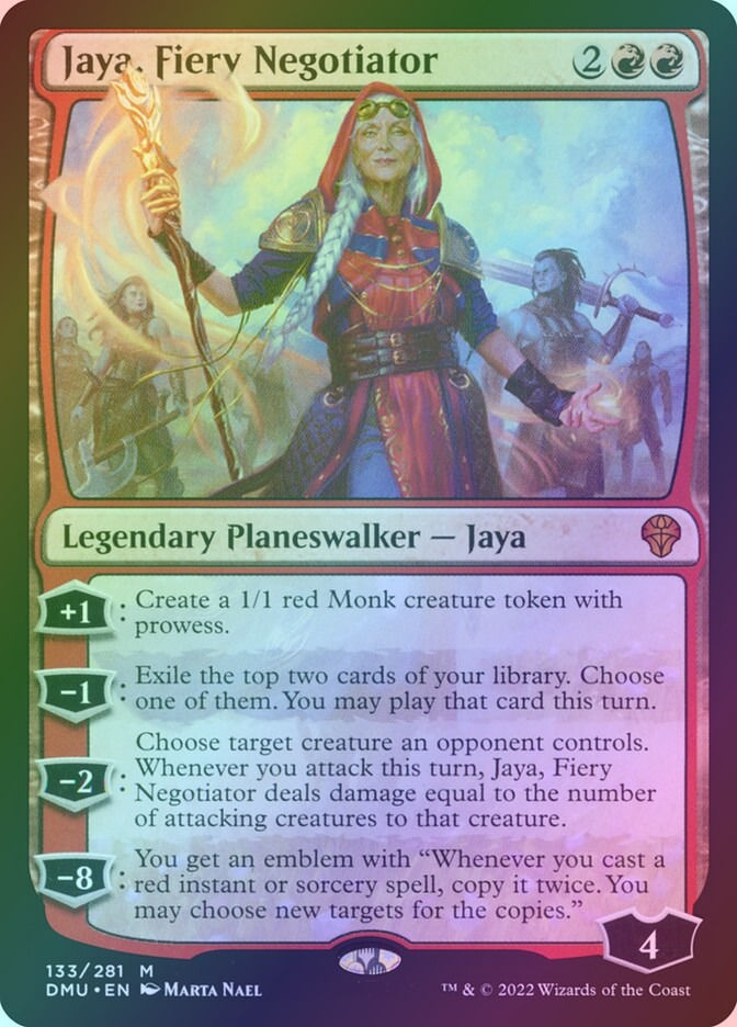 Jaya, Fiery Negotiator (DMU) (133) / Foil