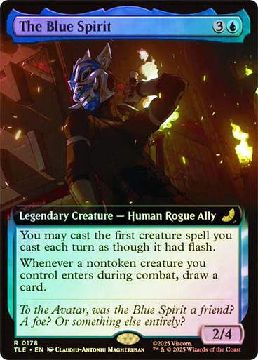 The Blue Spirit (TLE) (178) / Extended Art / Foil