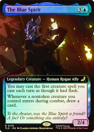The Blue Spirit (TLE) (178) / Extended Art / Foil