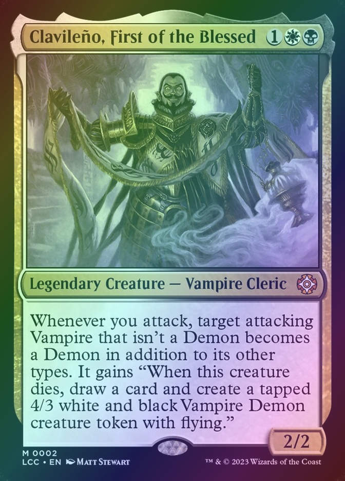 Clavileño, First of the Blessed (LCC) (2) / Foil
