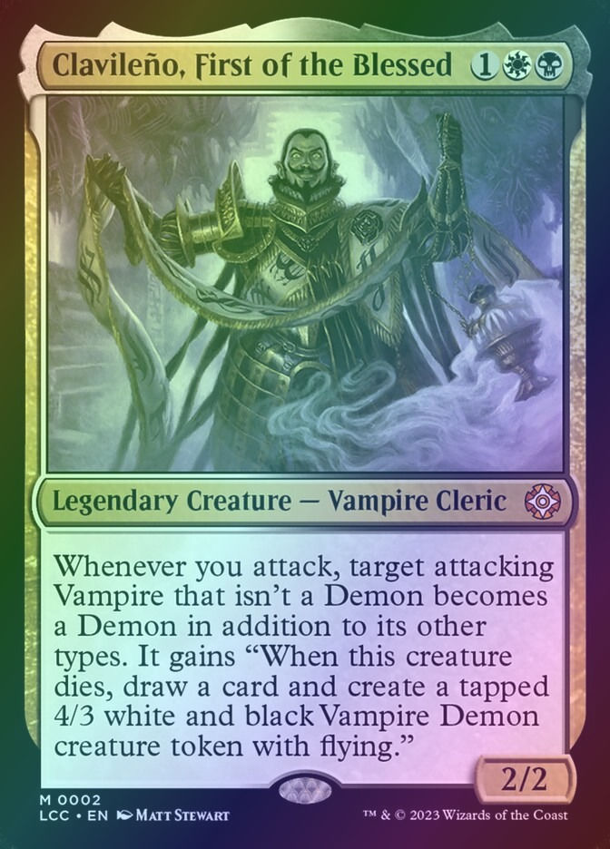 Clavileño, First of the Blessed (LCC) (2) / Foil
