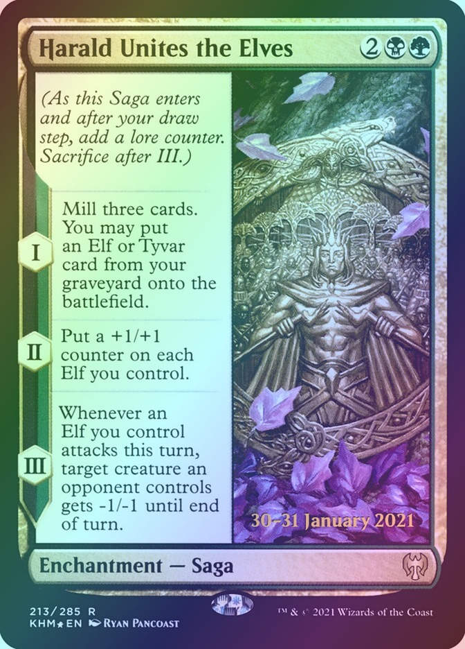 Harald Unites the Elves (PKHM) (213s) / Foil
