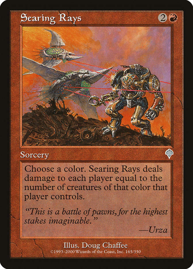 Searing Rays (INV) (165)