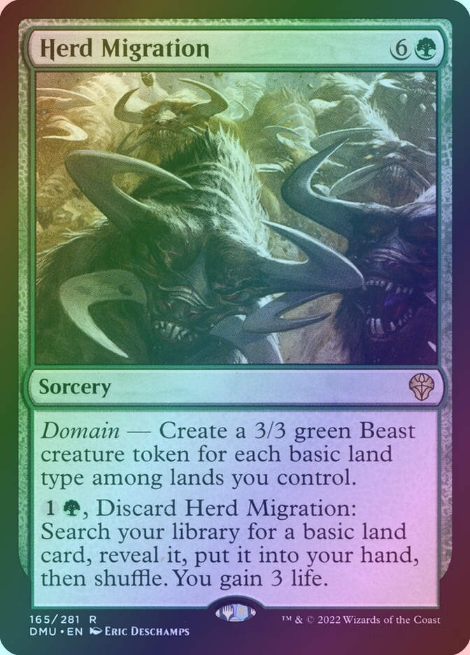 Herd Migration (DMU) (165) / Foil