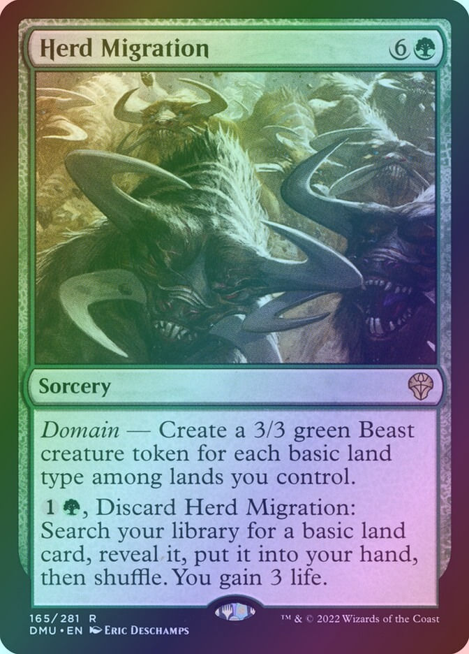 Herd Migration (DMU) (165) / Foil