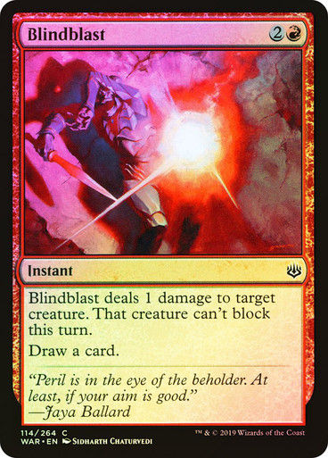 Blindblast (WAR) (114) / Foil