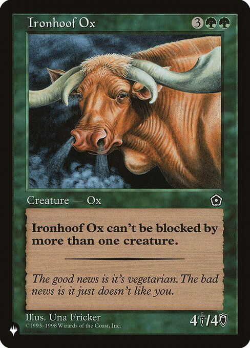Ironhoof Ox (PLST) (P02-130)