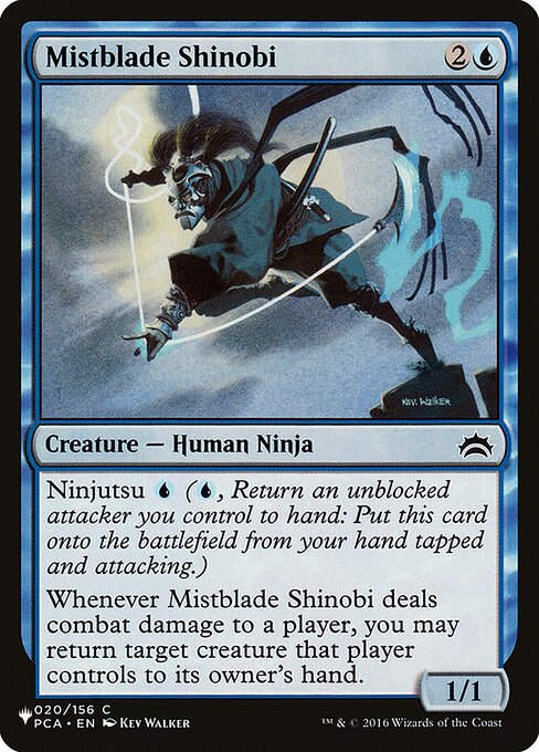 Mistblade Shinobi (PLST) (PCA-20)