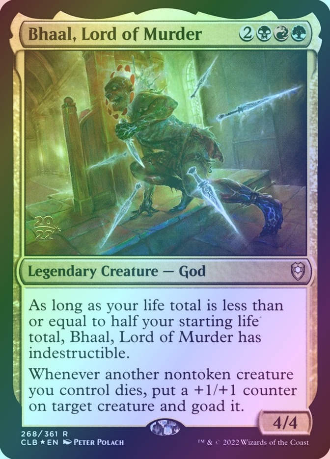Bhaal, Lord of Murder (PCLB) (268s) / Foil