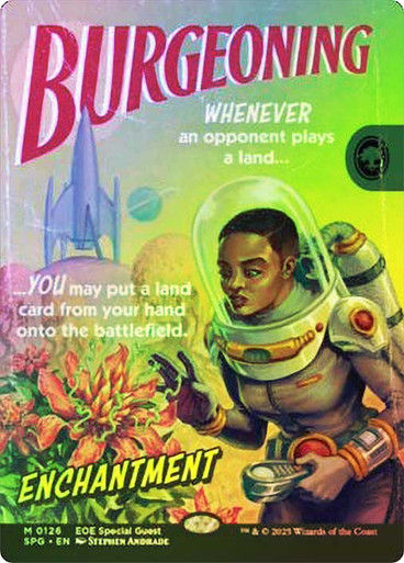 Burgeoning (SPG) (126) / Borderless / Foil