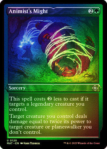 Animist's Might (MAT) / Foil Etched