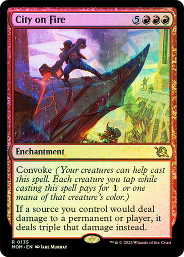 City on Fire (mom) / Foil