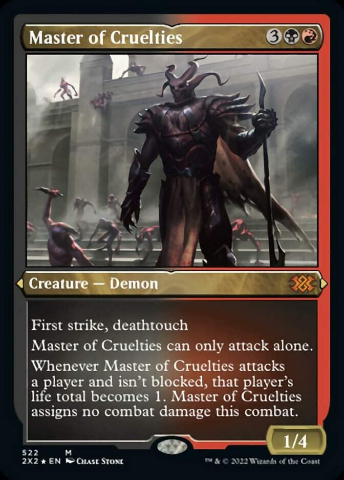 Master of Cruelties (2X2) / Etched Foil