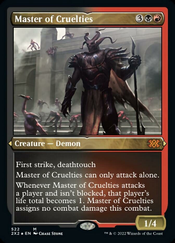 Master of Cruelties (2X2) / Etched Foil