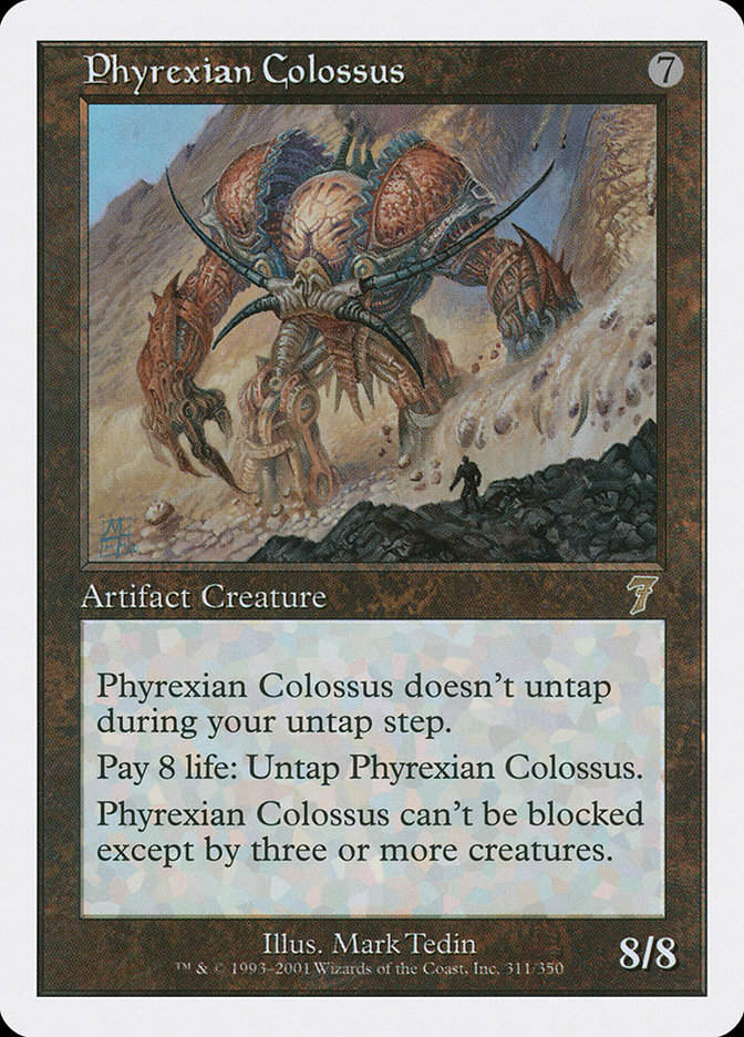Phyrexian Colossus (7ED) (311)