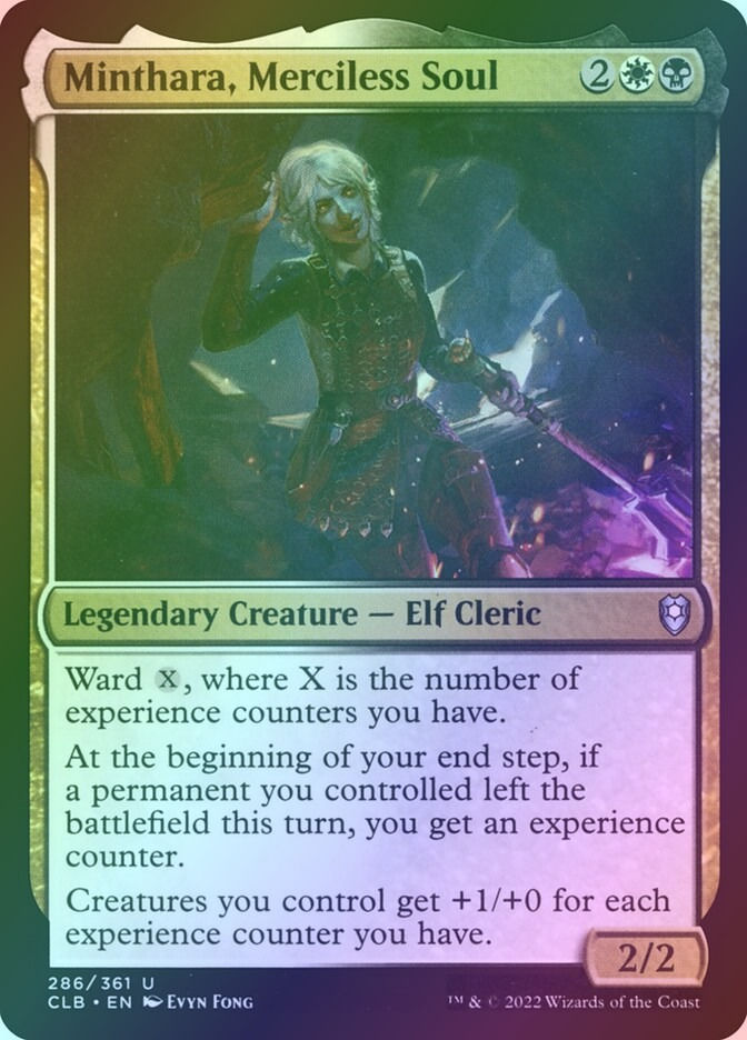 Minthara, Merciless Soul (CLB) (286) / Foil