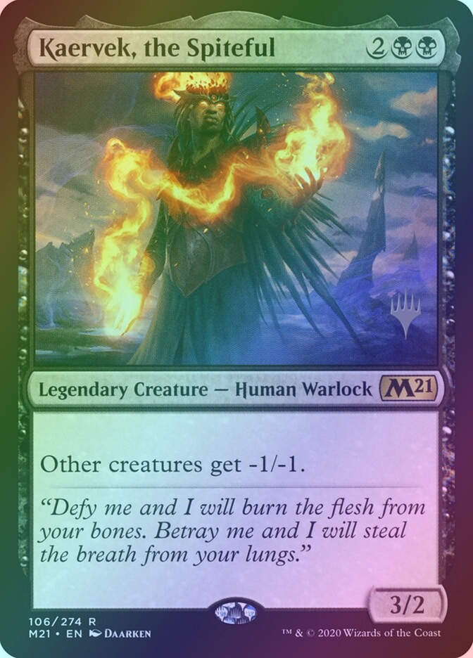 Kaervek, the Spiteful (PM21) (106p) / Foil